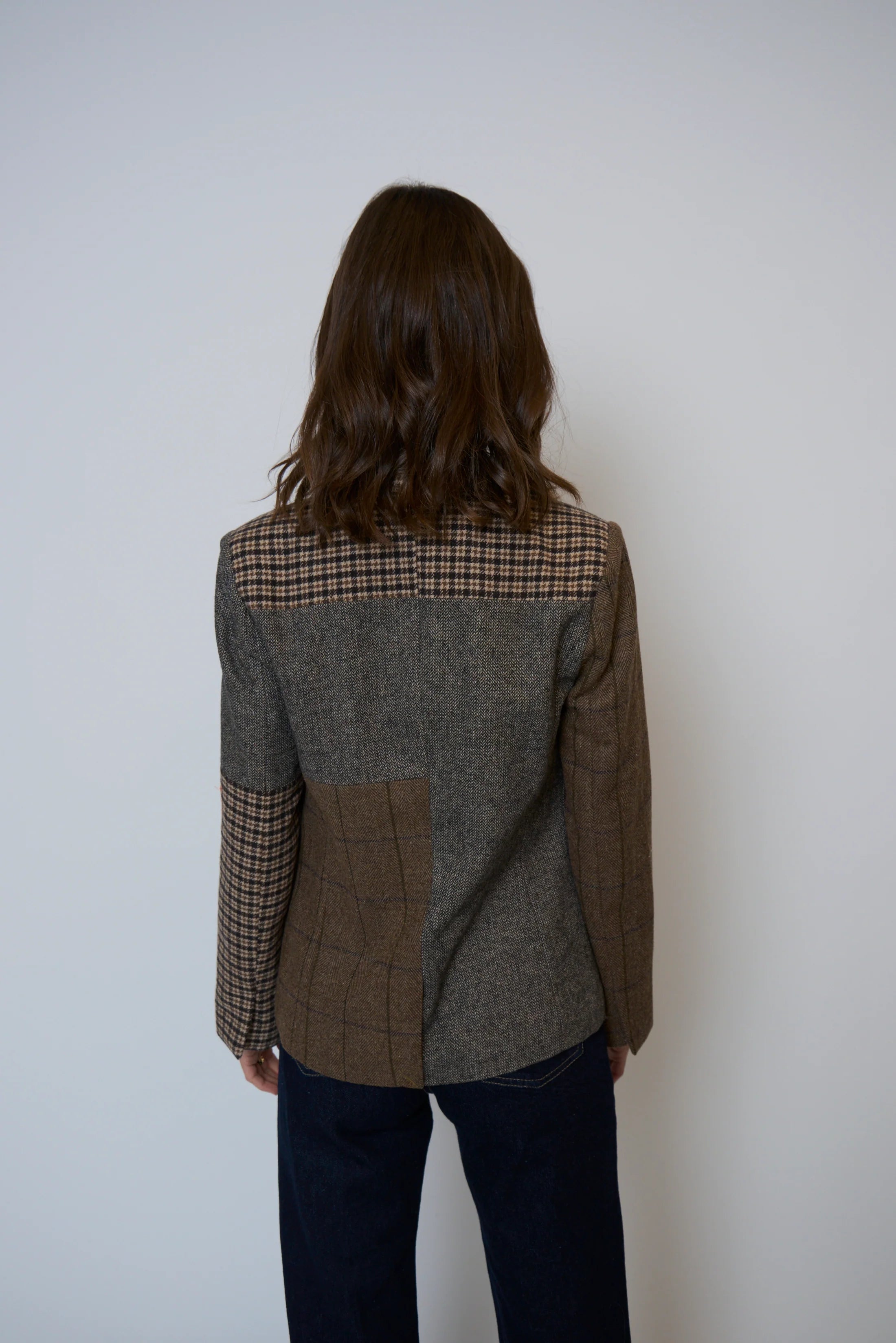 RAVEN PATCHWORK RIDING JACKET