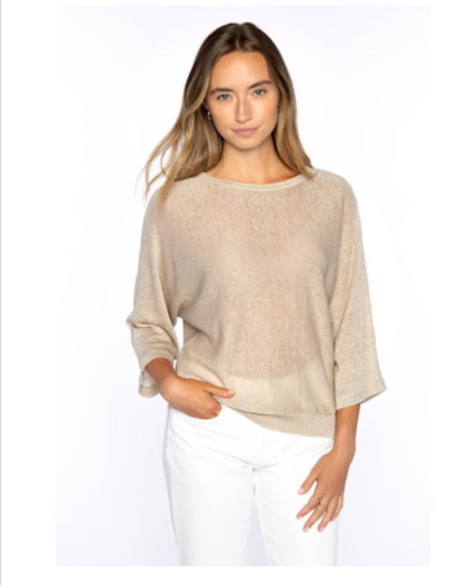 LUREX DOLMAN PULLOVER