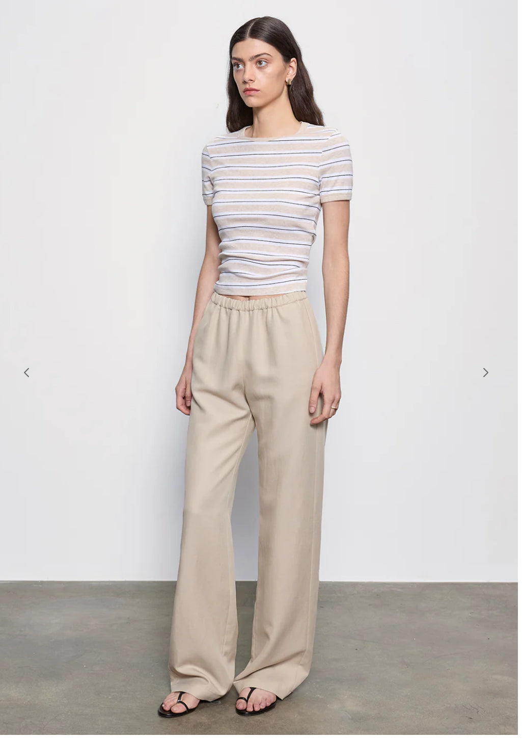 COTTON STRIPE CLASSIC S/S TEE