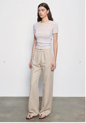 COTTON STRIPE CLASSIC S/S TEE