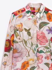 Vilagallo Floral Print Shirt