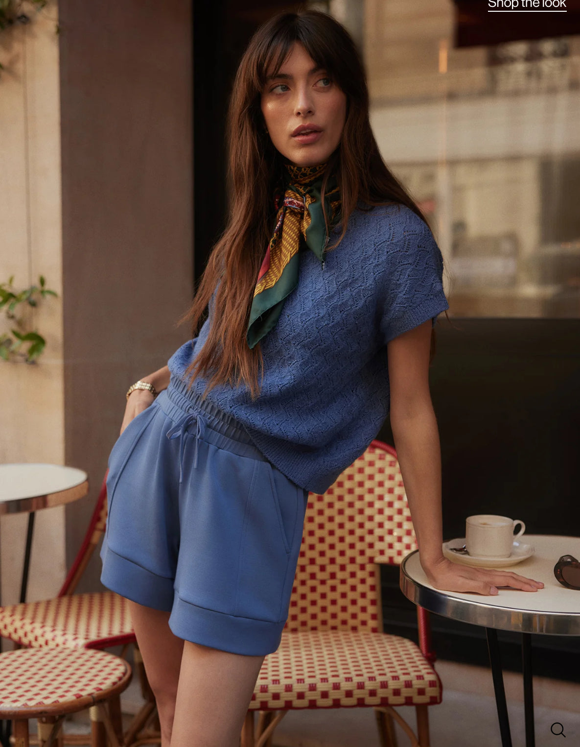 Manae Pointelle Knit Top