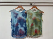 Distressed Blurred Blotch Muscle Tee