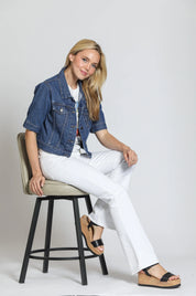 Cropped Jean Jacket
