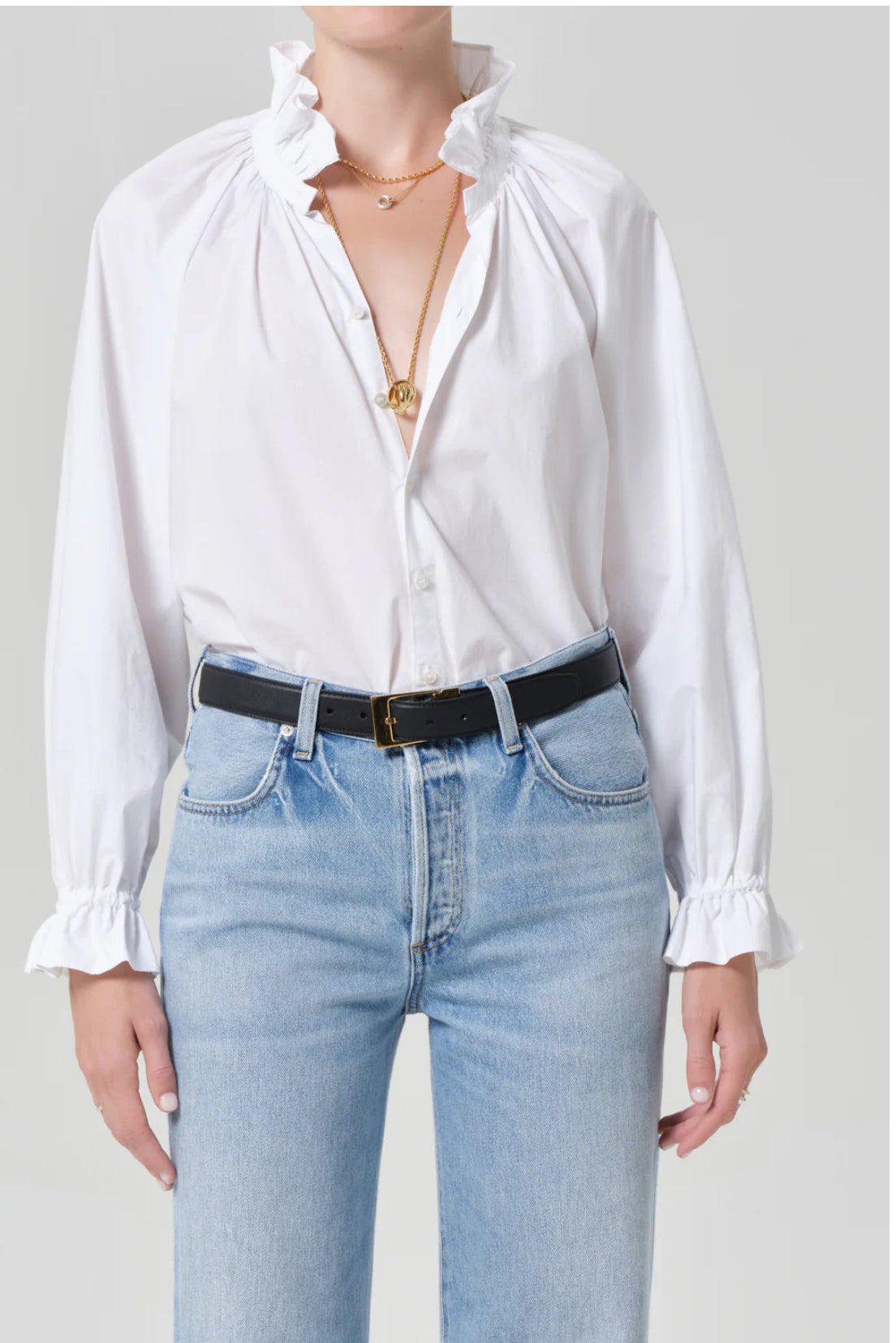 Loretta Ruffle Top