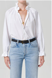 Loretta Ruffle Top