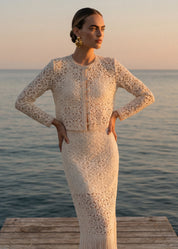 KAYSERI CROCHET CARDIGAN CERAMIC