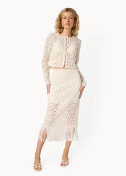 KAYSERI CROCHET CARDIGAN CERAMIC