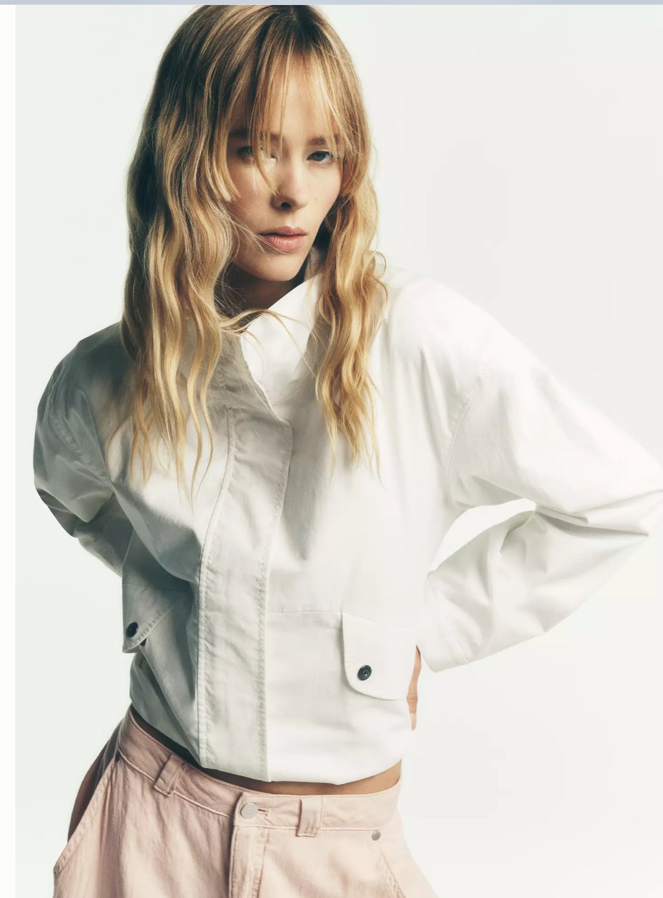 MERCER STRETCH POPLIN FLIGHT JACKET
