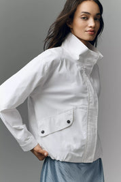MERCER STRETCH POPLIN FLIGHT JACKET