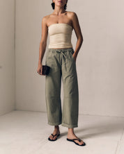 Mara Sateen Drawstring Pant
