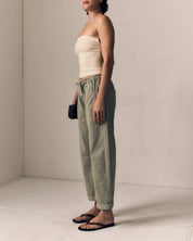 Mara Sateen Drawstring Pant