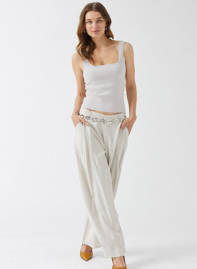 Square neck tank