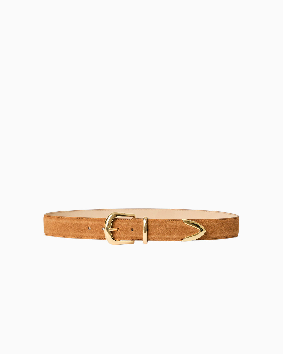 MARC SUEDE BELT – Camel