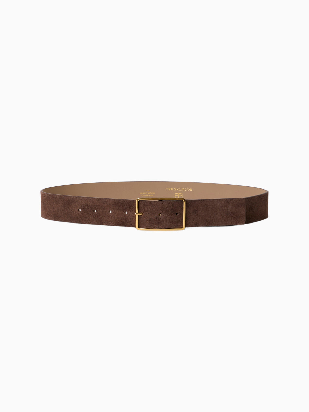 MILLA SUEDE BELT – Chocolate